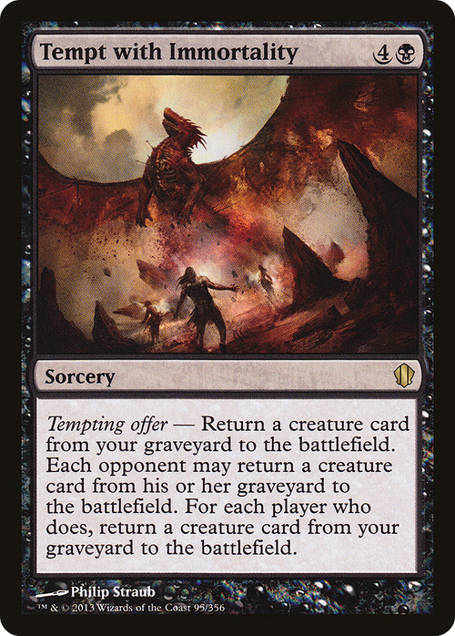 Tempt with Immortality (C13-095) - Commander 2013