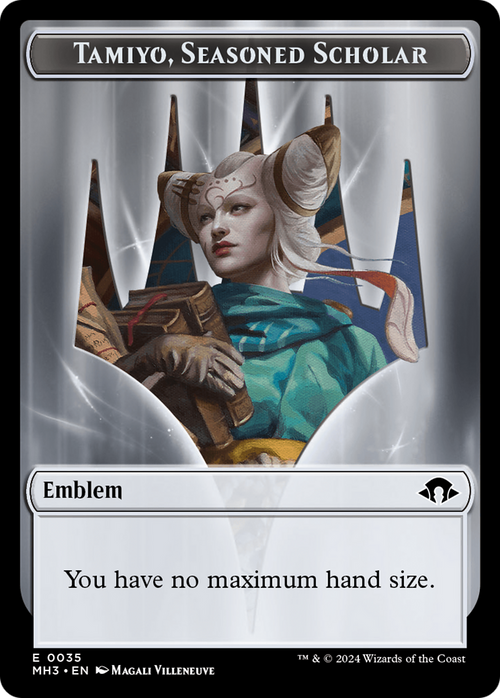 Tamiyo, Seasoned Scholar (TMH3-035) - Modern Horizons 3 Tokens