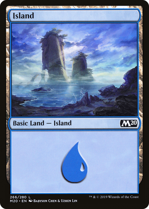 Island (266) (M20-266) - Core Set 2020