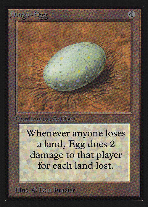 Dingus Egg (CE) (CED-) - Collectors' Edition