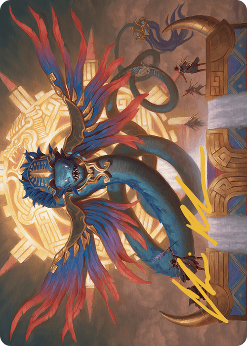 Ojer Pakpatiq, Deepest Epoch // Ojer Pakpatiq, Deepest Epoch (ALCI-013) - The Lost Caverns of Ixalan Art Series (Borderless)