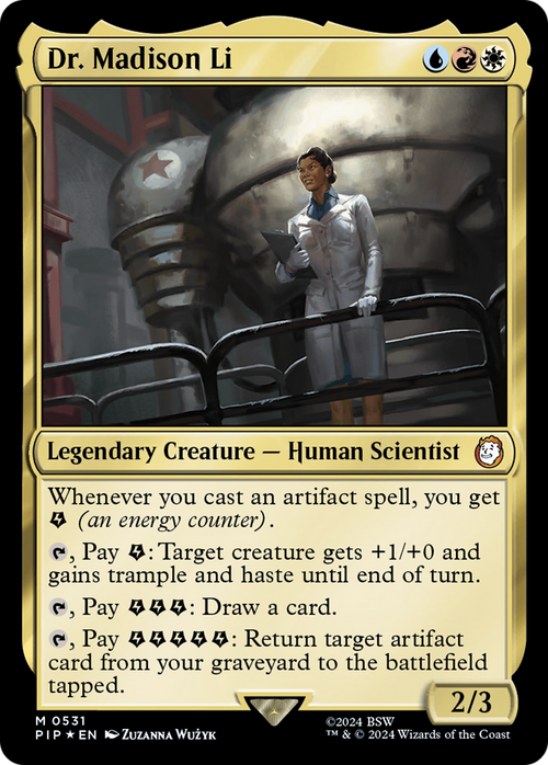 Dr. Madison Li (Surge Foil) (PIP-531) - Fallout Foil