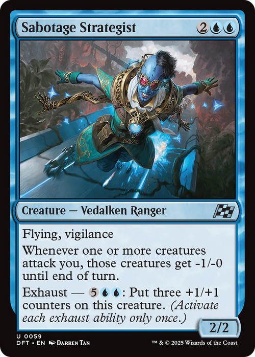 Sabotage Strategist (DFT-059) - Aetherdrift