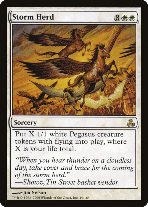 Storm Herd (GPT-019) - Guildpact Foil