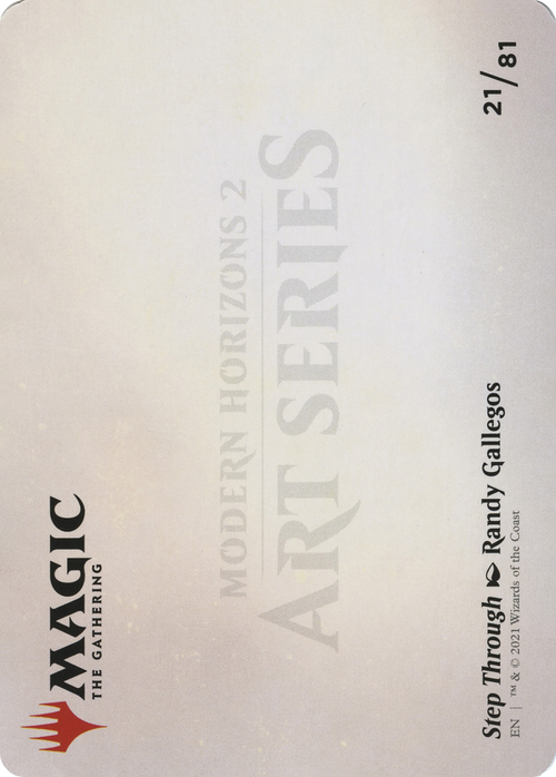 Step Through // Step Through (AMH2-021) - Modern Horizons 2 Art Series (Borderless) Foil