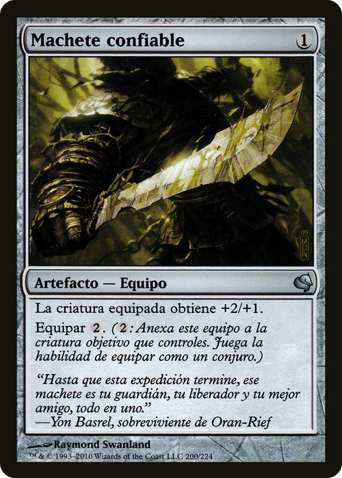 Trusty Machete (Spanish) - "Machete confiable" (PS11-200) - Salvat 2011