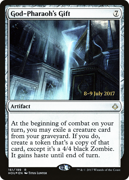 God-Pharaoh's Gift (PRE-161S) - Hour of Devastation Promos Foil