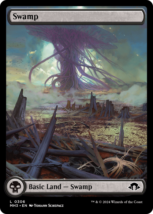 Swamp (0306) (MH3-306) - Modern Horizons 3 Foil