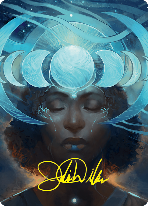 Lunar Insight // Lunar Insight (AFDN-031) - Foundations Art Series (Borderless) Foil