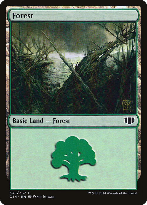 Forest (335) (C14-335) - Commander 2014