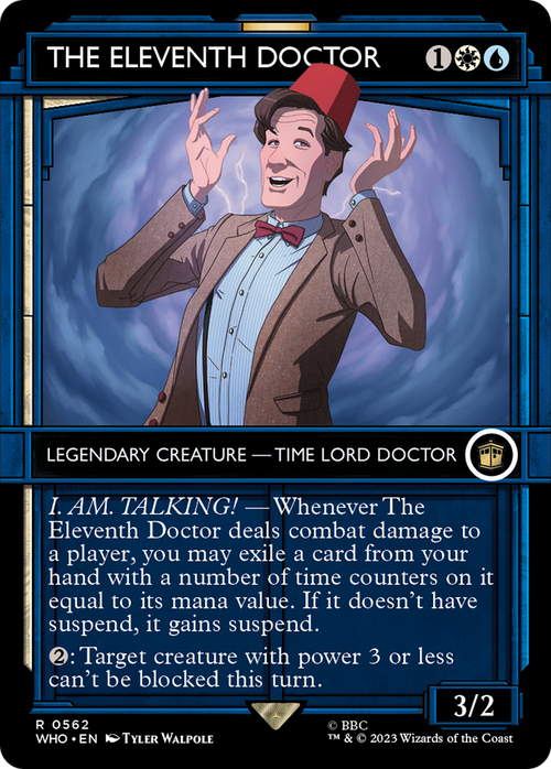 The Eleventh Doctor (Showcase) (WHO-562) - Doctor Who: (Showcase) (Borderless)
