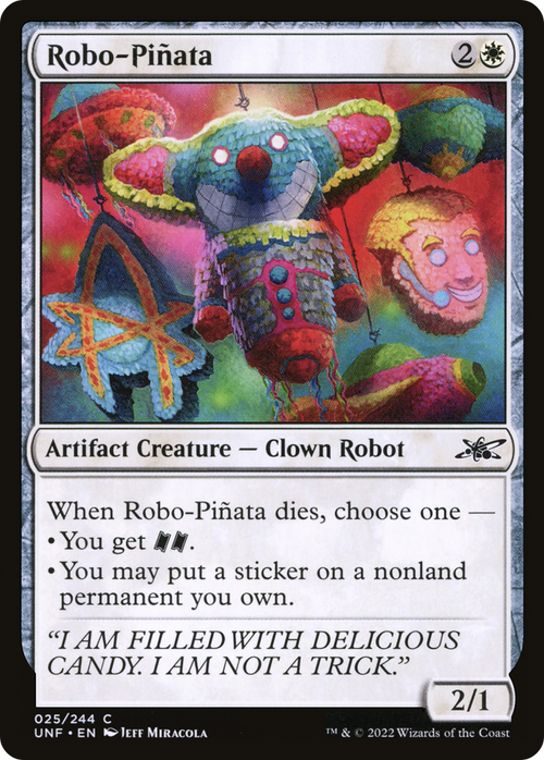 Robo-Pinata (UNF-025) - Unfinity Foil