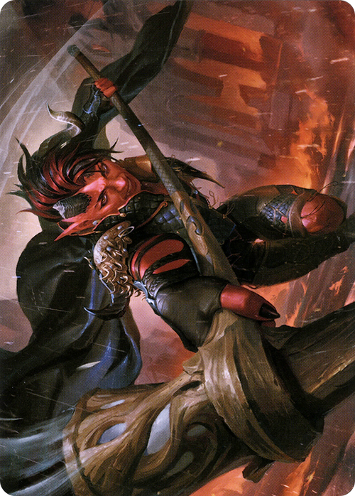 Karlach, Fury of Avernus // Karlach, Fury of Avernus (ACLB-034) - Battle for Baldur's Gate Art Series (Borderless)