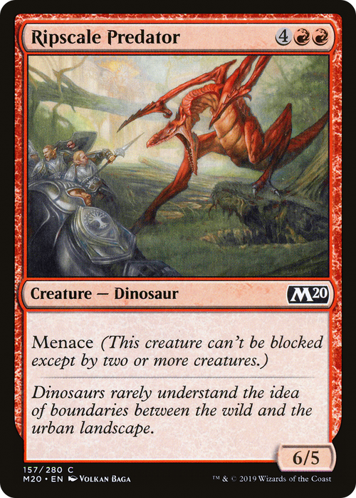 Ripscale Predator (M20-157) - Core Set 2020 Foil