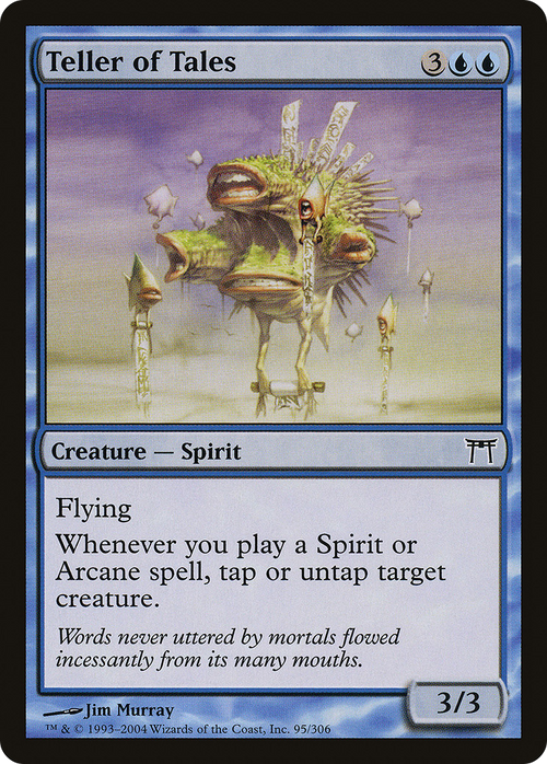 Teller of Tales (CHK-095) - Champions of Kamigawa Foil