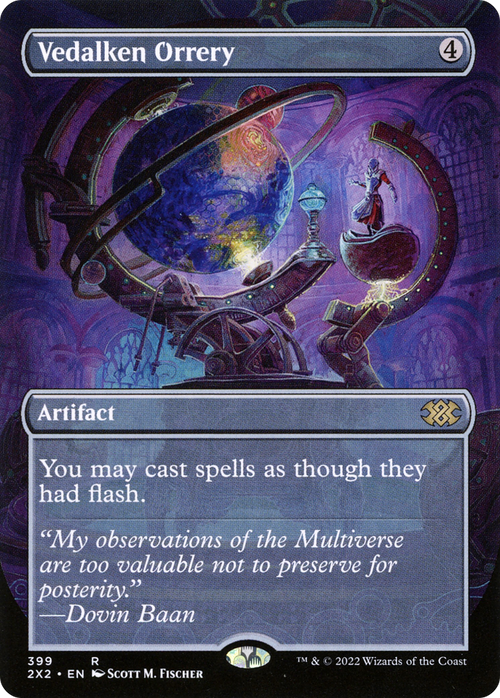 Vedalken Orrery (Borderless) (2X2-399) - Double Masters 2022