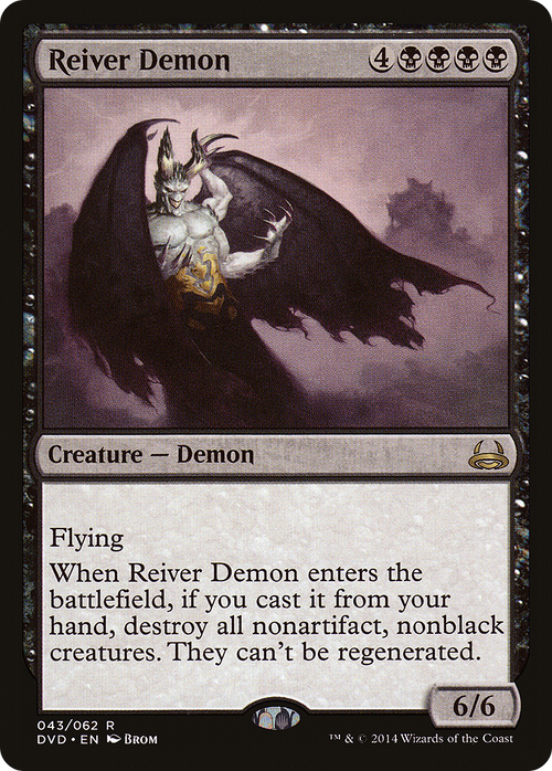 Reiver Demon (DD3-043) - Duel Decks Anthology: Divine vs. Demonic