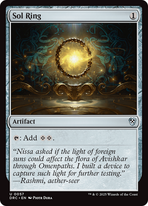Sol Ring (0057) (DRC-057) - Commander: Aetherdrift