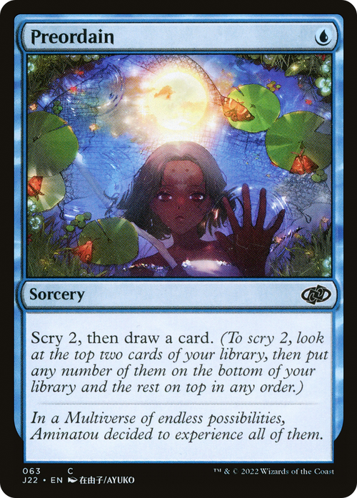 Preordain (J22-063) - Jumpstart 2022
