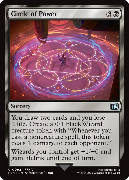 Circle of Power (FIN-092) - FINAL FANTASY