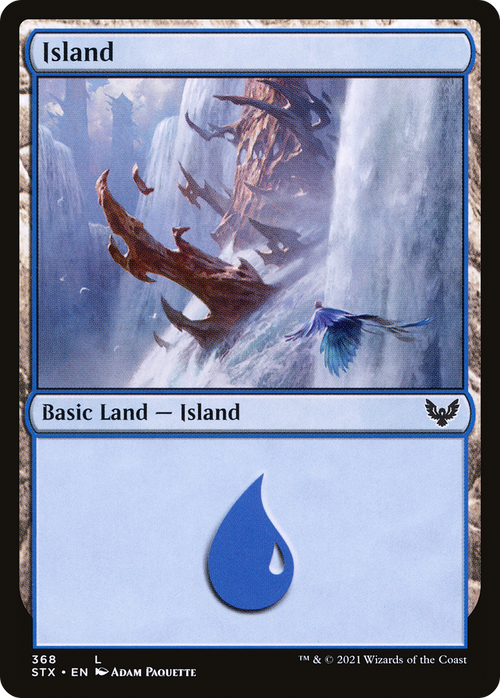 Island (368) (STX-368) - Strixhaven: School of Mages