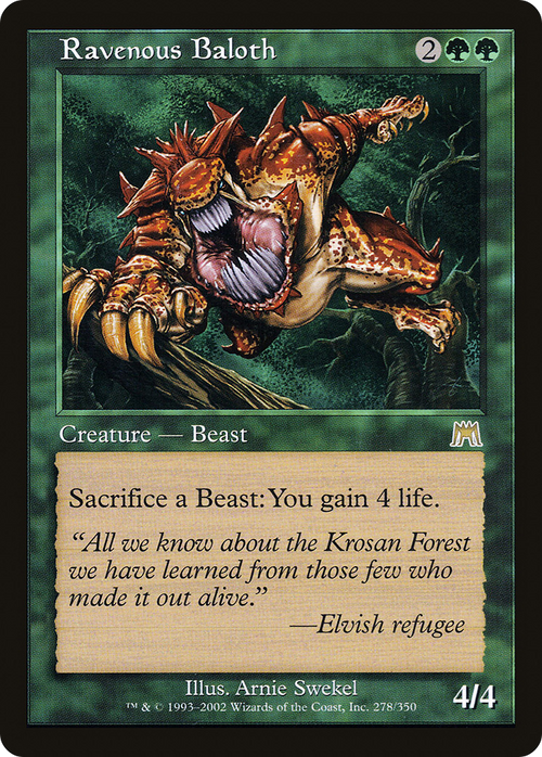 Ravenous Baloth (ONS-278) - Onslaught