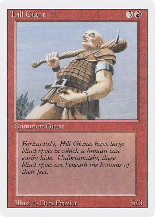 Hill Giant (3ED-) - Revised Edition