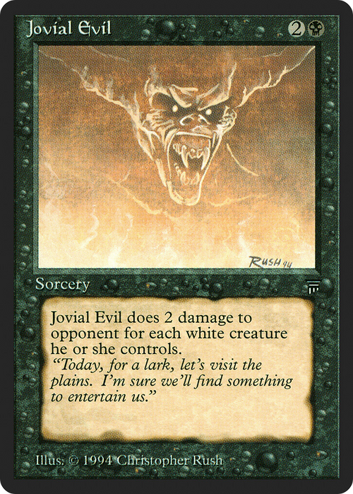 Jovial Evil (LEG-) - Legends
