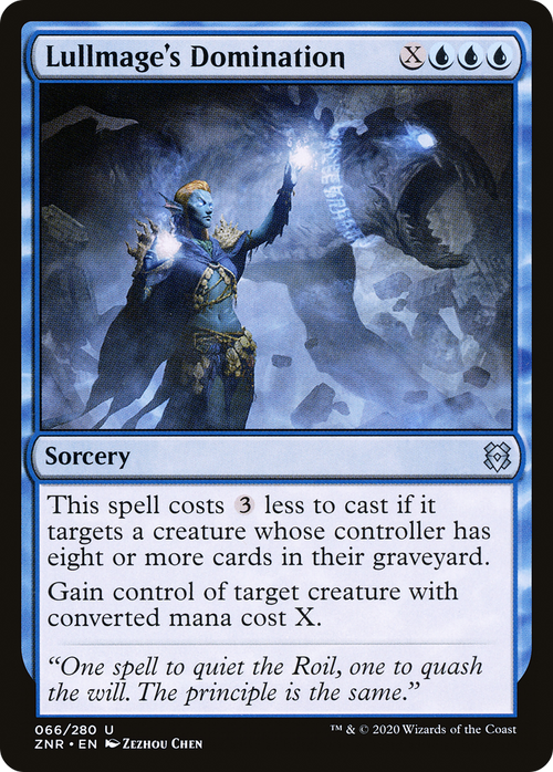 Lullmage's Domination (ZNR-066) - Zendikar Rising Foil