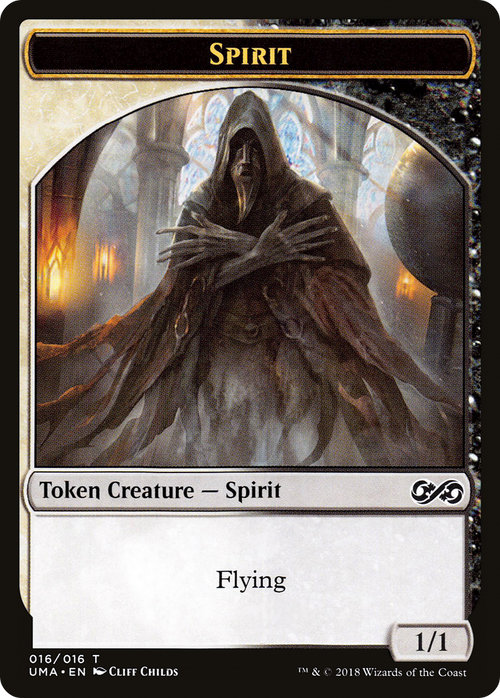 Spirit Token (016) (UMA-016) - Ultimate Masters Tokens