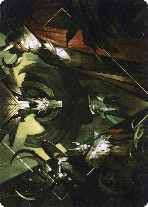 Meeting of the Five // Meeting of the Five (ASNC-030) - New Capenna Art Series (Borderless)