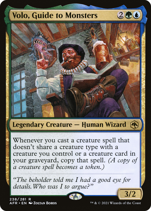 Volo, Guide to Monsters (AFR-238) - Adventures in the Forgotten Realms Foil