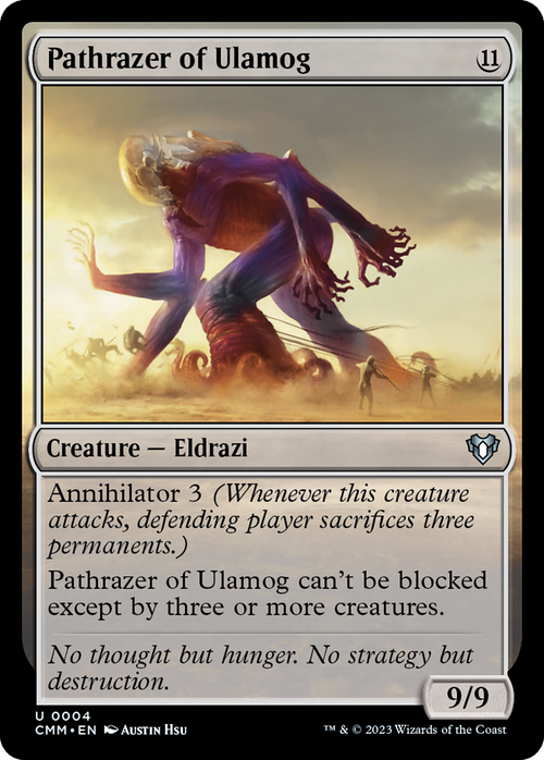 Pathrazer of Ulamog (CMM-004) - Commander Masters