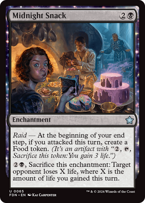 Midnight Snack (FDN-065) - Foundations: (enchantment) Foil