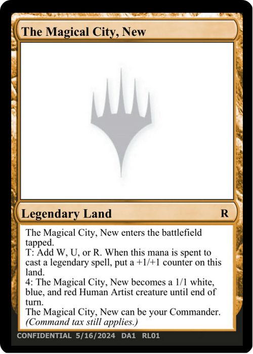The Magical City, New (UNK-RL01B) - Unknown Event