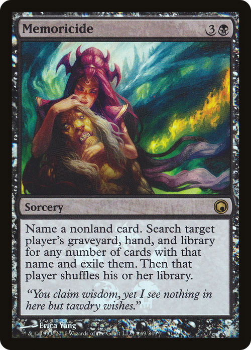 Memoricide (BABP-69★) - Scars of Mirrodin Promos Foil