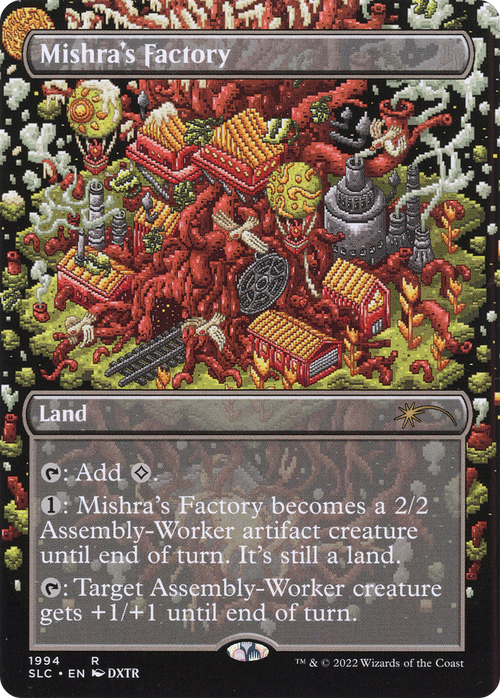Mishra's Factory (SLC-1994) - Secret Lair Countdown Kit (Borderless)