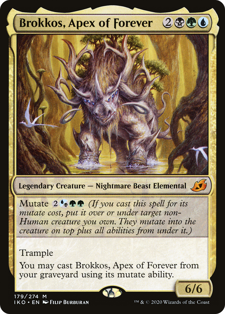 Brokkos, Apex of Forever (IKO-179) - Ikoria: Lair of Behemoths Foil