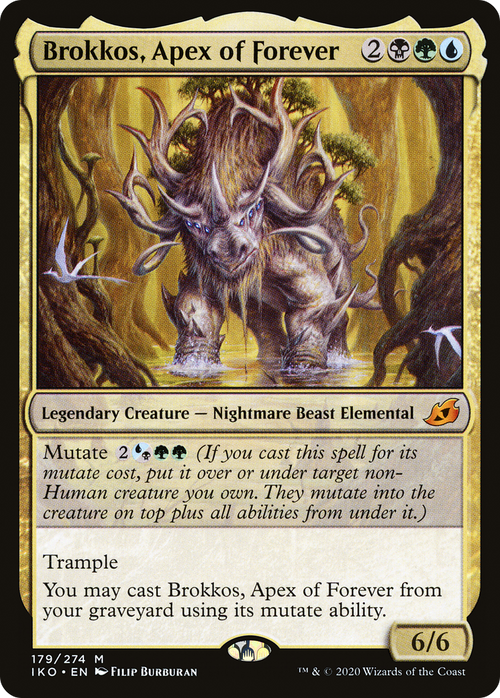 Brokkos, Apex of Forever (IKO-179) - Ikoria: Lair of Behemoths