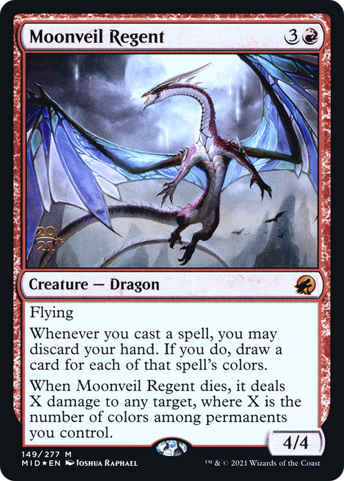 Moonveil Regent (PRE-149S) - Innistrad: Midnight Hunt Promos Foil