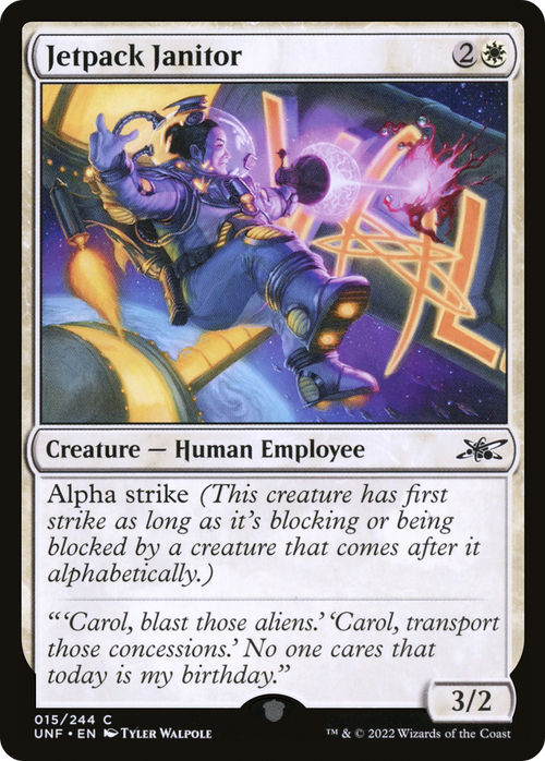 Jetpack Janitor (UNF-015) - Unfinity