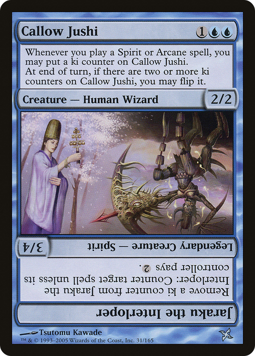 Callow Jushi (BOK-031) - Betrayers of Kamigawa