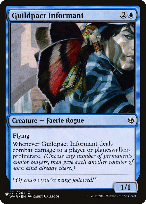 Guildpact Informant (LIST-271/264) - The List