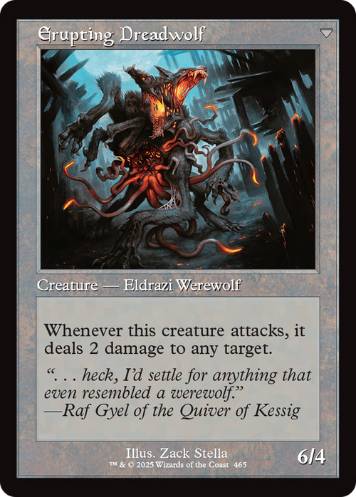 Smoldering Werewolf (Retro Frame) (INR-465) - Innistrad Remastered