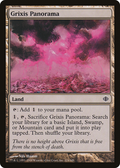 Grixis Panorama (ALA-224) - Shards of Alara