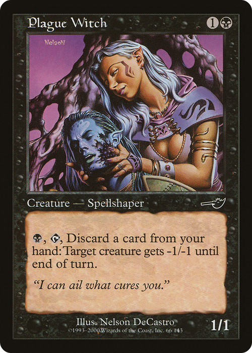 Plague Witch (NMS-066) - Nemesis Foil