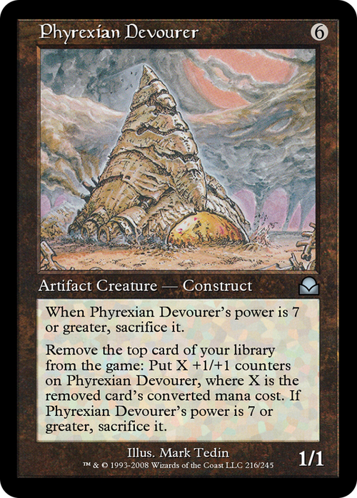 Phyrexian Devourer (ME2-216) - Masters Edition II Foil