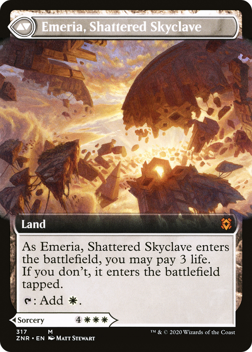Emeria's Call (Extended Art) (ZNR-317) - Zendikar Rising: (Extended Art) Foil