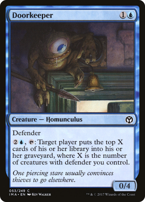 Doorkeeper (IMA-053) - Iconic Masters Foil