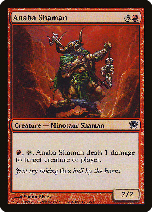Anaba Shaman (9ED-172) - 9th Edition